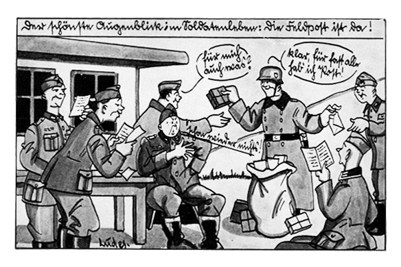 WW2 German feldpost postcard Wehrmacht